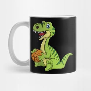 Basketball Dinosaur Mug